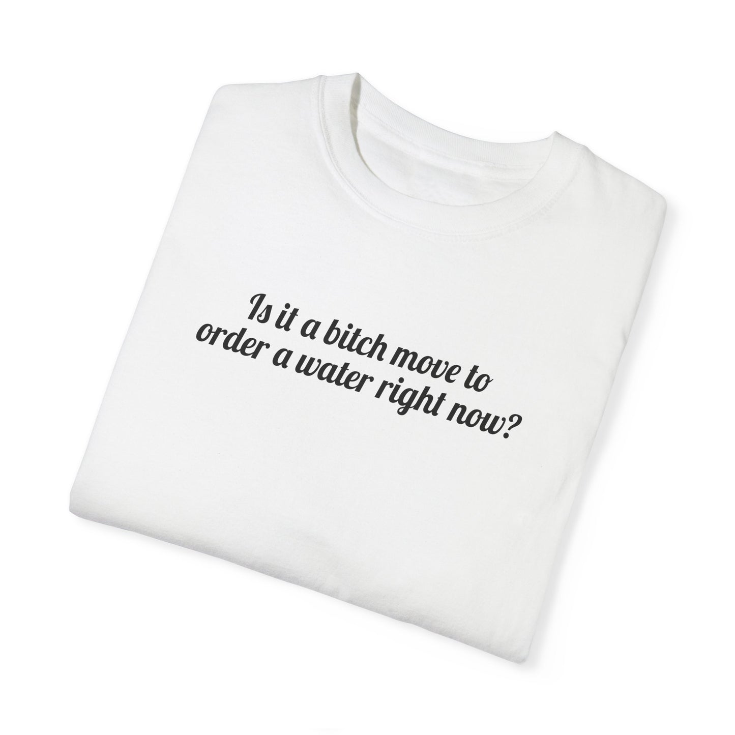 Is It A Bitch Move To Order A Water Right Now? Tee